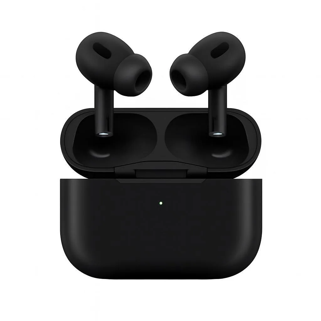 Black AirPods Pro 2 with ANC & Bluetooth