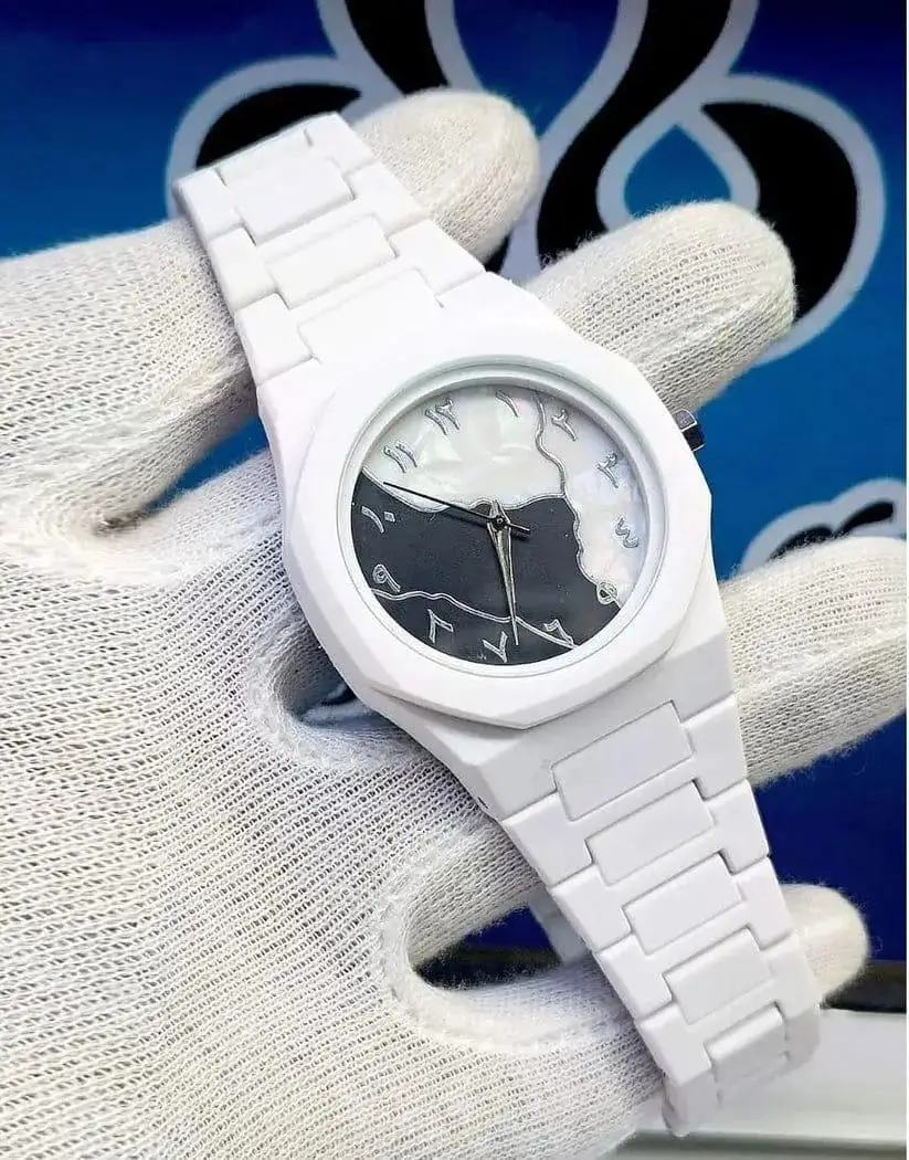 Watch Arabic Boys Premium Quality White - Image 3