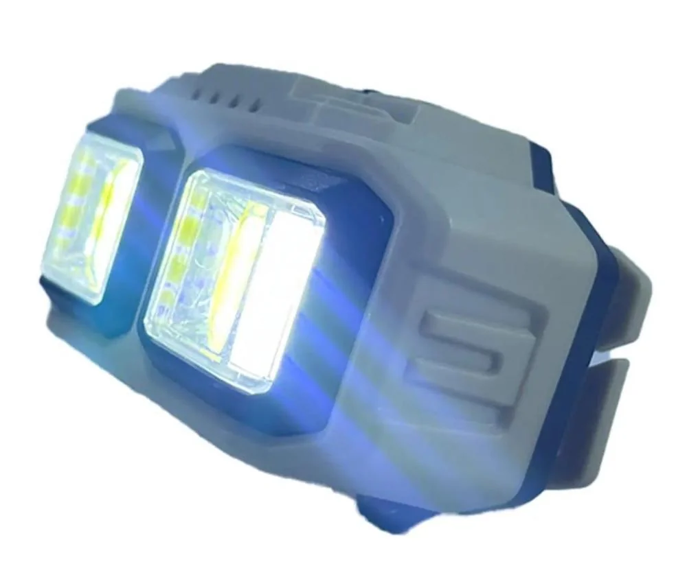 Waterproof Rechargeable Head LED Light, White - Image 4