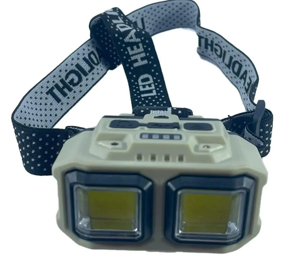 Waterproof Rechargeable Head LED Light, White - Image 5
